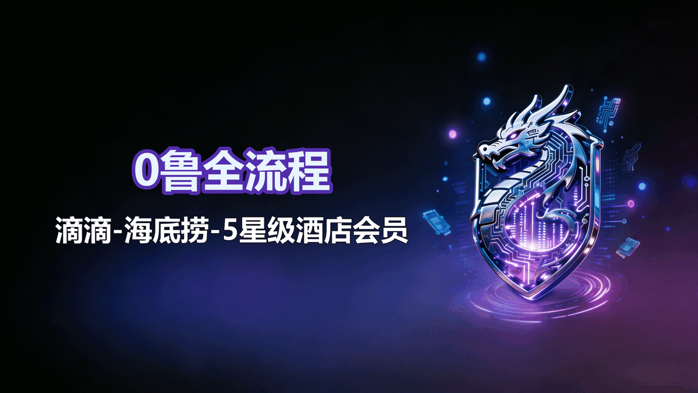 0鲁-滴滴V8-海底捞黑海-5星级酒店会员