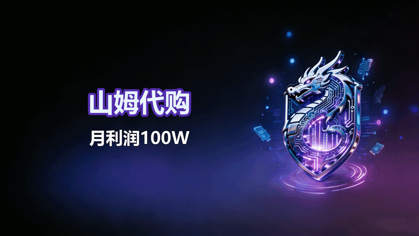 山姆代购-月利润100W